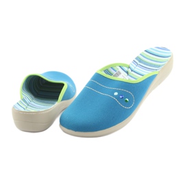 Chaussures femme Befado pu 552D008 bleu vert 4