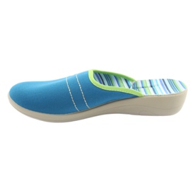 Chaussures femme Befado pu 552D008 bleu vert 2