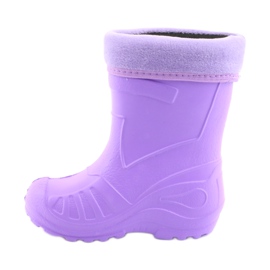 Bottes de pluie enfant Befado violettes 162X102 2