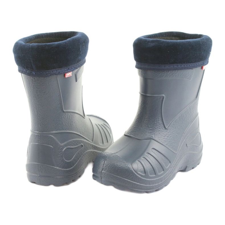 Chaussures enfant Befado galoches bleu marine 162y103 4