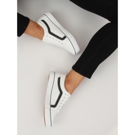 Baskets femme blanches BL117P Blanc 1