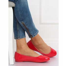 Ballerines femme rouges JX76P Rouge 1