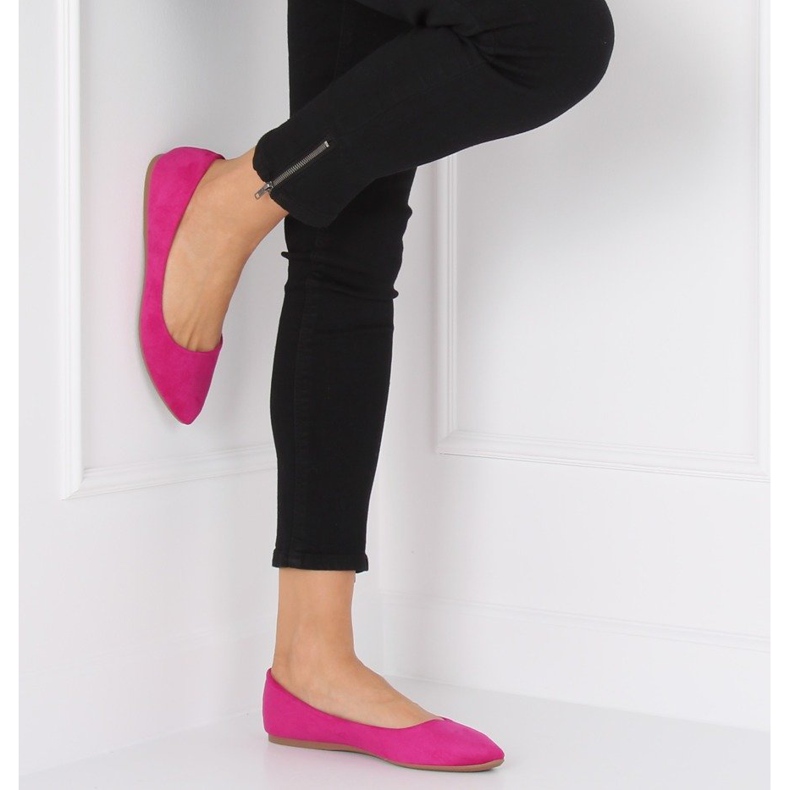 Ballerine amande nez fuchsia WD39P Fuchsia rose 1