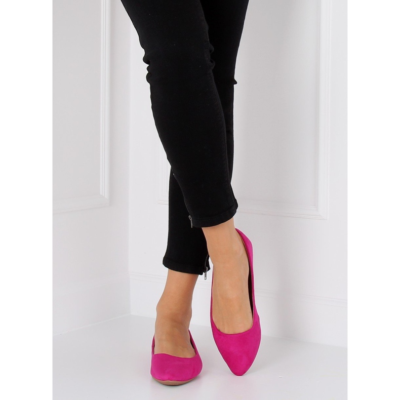 Ballerine amande nez fuchsia WD39P Fuchsia rose 2