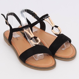 Sandales noires pour femmes WL024 Noir le noir 2
