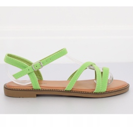Sandales vertes pour femmes WL255 Vert 1