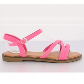 Sandales femme roses WL255 Fushia 2
