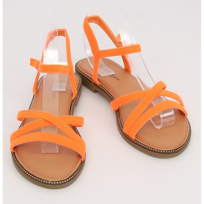 Sandales femme orange WL255 Orange 1