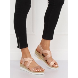 Sandales femme roses S81 Champagne 2