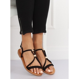 Sandales femme noires L520 Noir 2