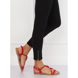 Sandales femme rouges L520 Rouge 2