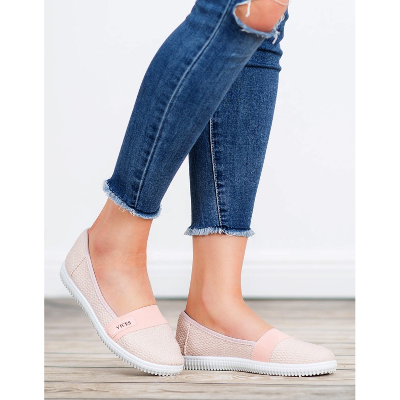 Slipons VICES roses 2 Slipons VICES roses 2