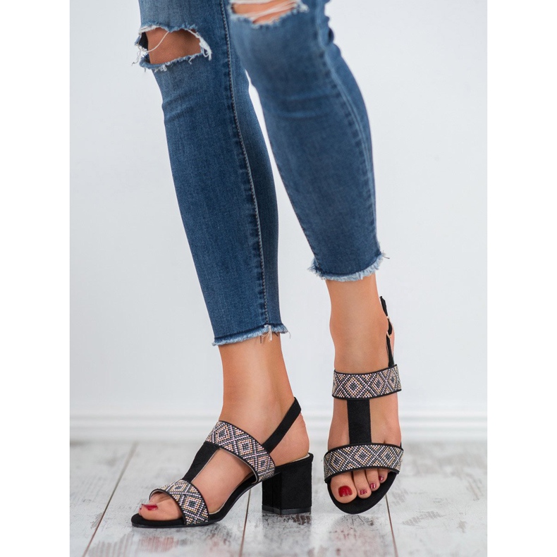 Goodin Sandales à talons hauts le noir 2