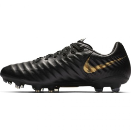 Nike Tiempo Legend 7 Pro Fg M AH7241-077 chaussures de football le noir le noir 1