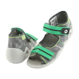 Chaussures enfant Befado 250P066 gris vert 4 Chaussures enfant Befado 250P066 gris vert 4