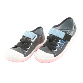 Chaussures enfant Befado 251X100 bleu gris 2 Chaussures enfant Befado 251X100 bleu gris 2