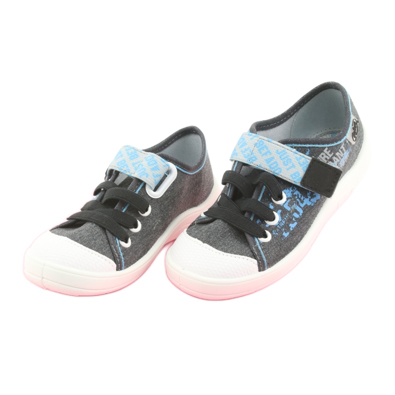 Chaussures enfant Befado 251X100 bleu gris 2 Chaussures enfant Befado 251X100 bleu gris 2