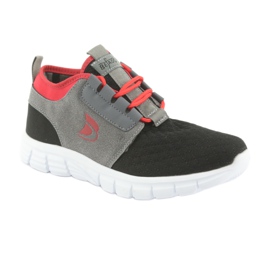 Chaussures de sport pour enfants Befado 516Y037 le noir rouge gris 1