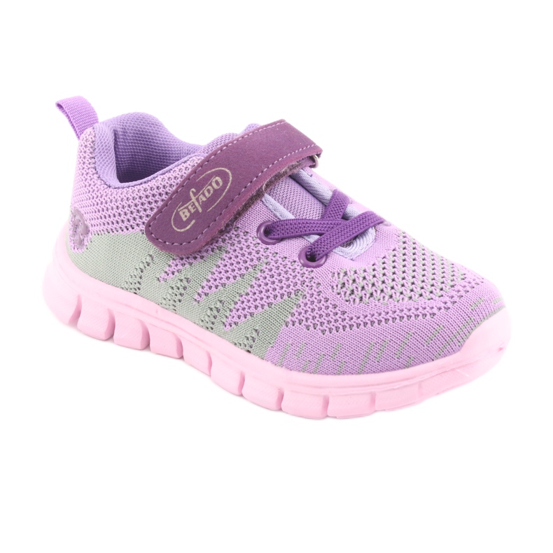 Chaussures enfants Befado jusqu'à 23 cm 516X024 violet rose vert 1