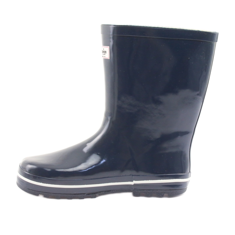 Galoches non isolées bleu marine American Club blanche 2 Galoches non isolées bleu marine American Club blanche 2