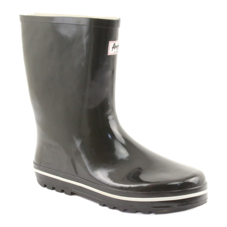 Galoches noires non isolées American Club blanche le noir 1