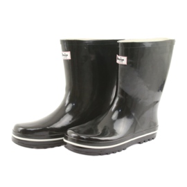 Galoches noires non isolées American Club blanc 3