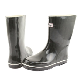 Galoches noires non isolées American Club blanche le noir 4