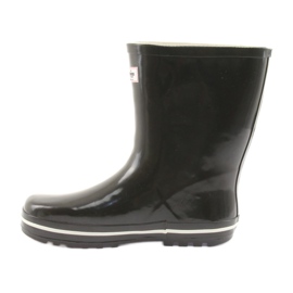 Galoches noires non isolées American Club blanche le noir 2