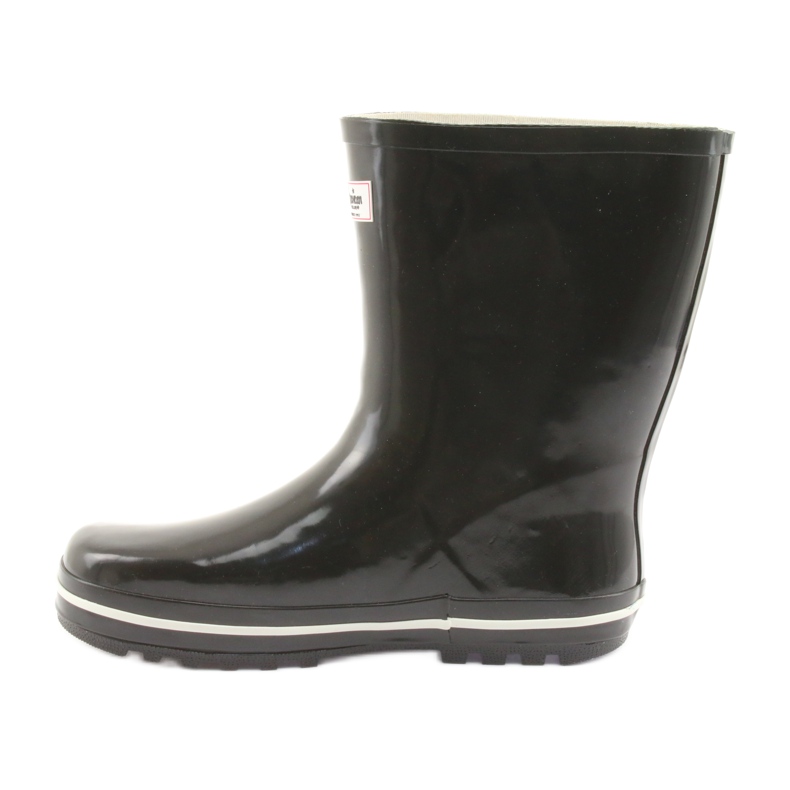 Galoches noires non isolées American Club blanc 2