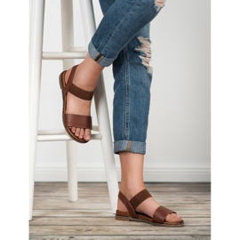 Mannika Sandales marron brun 2