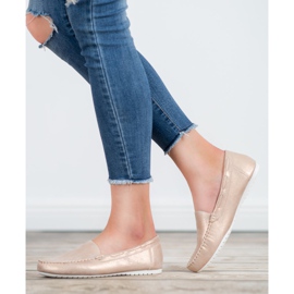 Goodin Mocassins confortables jaune 2