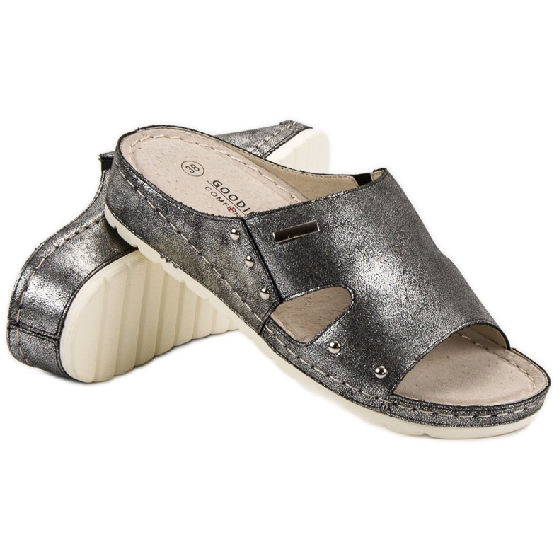 Goodin Des tongs confortables gris 1 Goodin Des tongs confortables gris 1