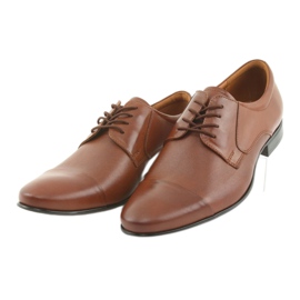 Tur Chaussures homme en cuir marron brun 3