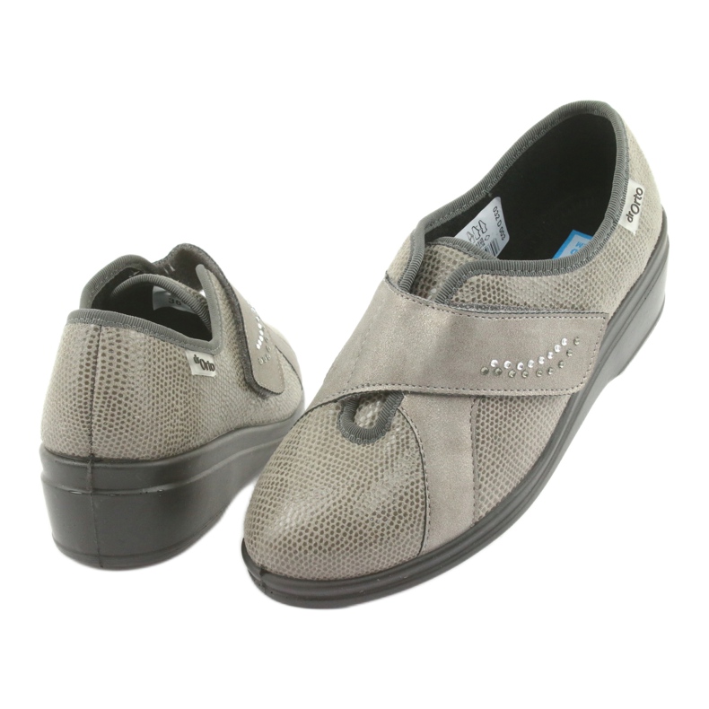 Befado chaussures femme pu 032D003 gris 4