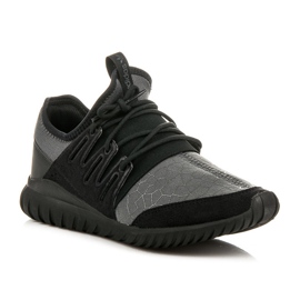 Adidas Tubulaire Radial J le noir gris 1