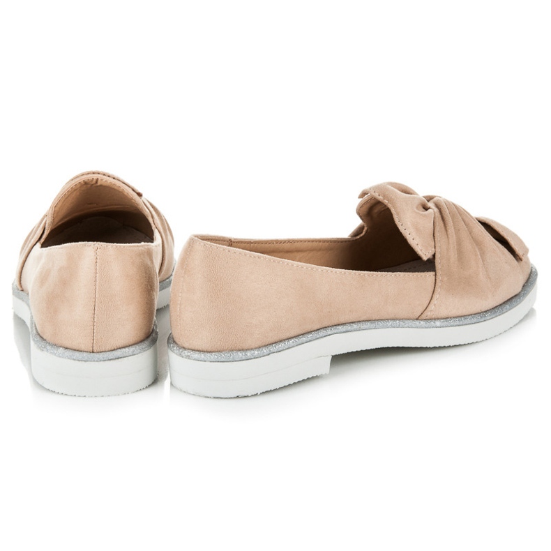 Vices Chaussures en daim avec décorations scintillantes brun 1