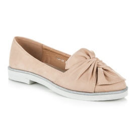 Vices Chaussures en daim avec décorations scintillantes brun 3