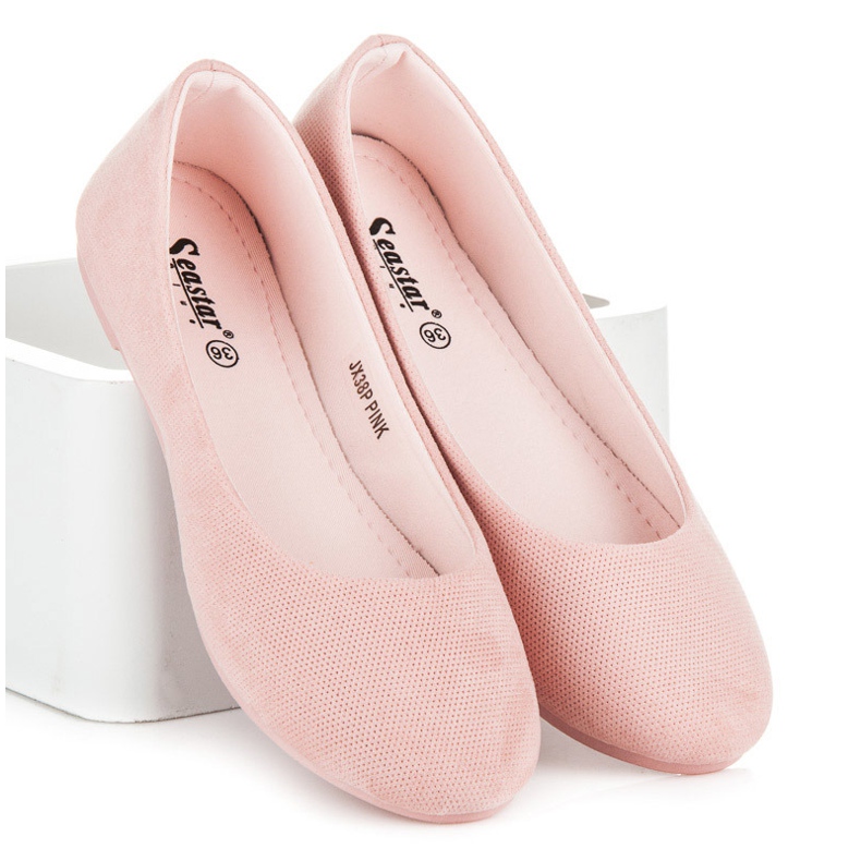 Seastar Ballerines confortables rose 1