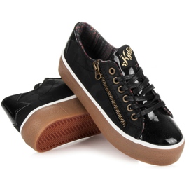 Kylie Baskets laquées le noir 1 Kylie Baskets laquées le noir 1