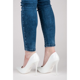 Seastar Escarpins laqués sexy blanc 2