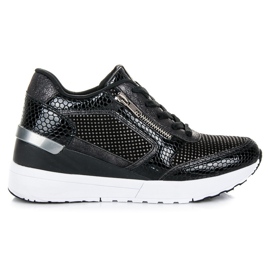 Kylie Chaussures de sport sur un coin le noir 2 Kylie Chaussures de sport sur un coin le noir 2