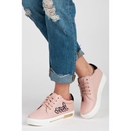 Vices Espadrilles à lacets Love rose 2 Vices Espadrilles à lacets Love rose 2