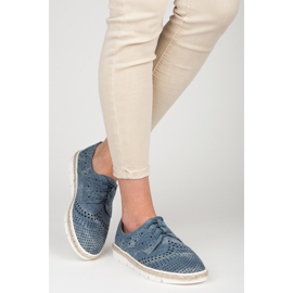 Kylie Chaussures ajourées Espadrilles bleu 2