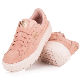 Puma Platform Trace WN`S rose jaune 2