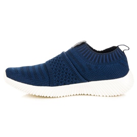 Kylie Espadrilles textiles à enfiler bleu 2