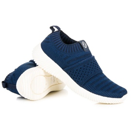 Kylie Espadrilles textiles à enfiler bleu 3