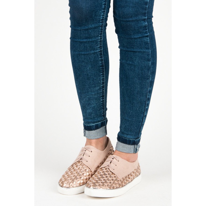 Kylie Chaussures de sport rose 1