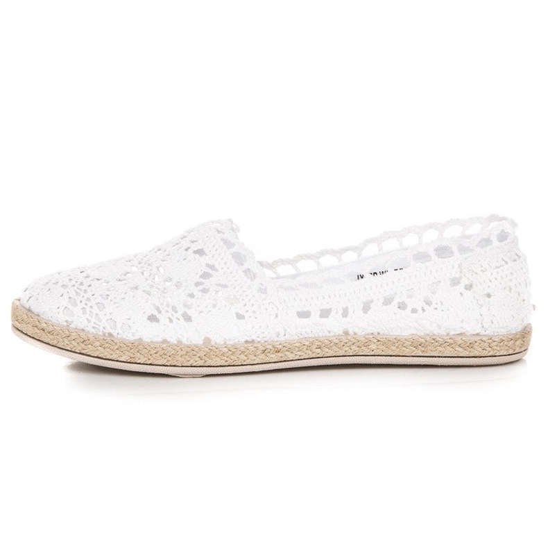 Seastar Espadrilles blanches en dentelle 2