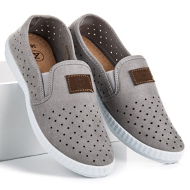 Mckeylor Baskets ajourées gris 4