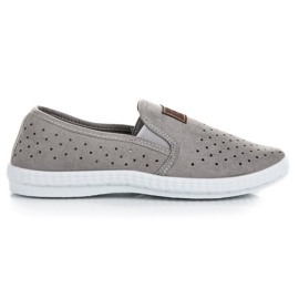 Mckeylor Baskets ajourées gris 1